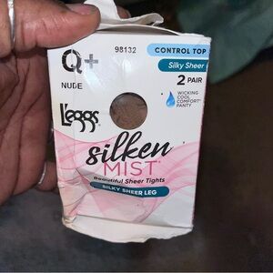Silken Mist Silky Sheer Tights - Nude